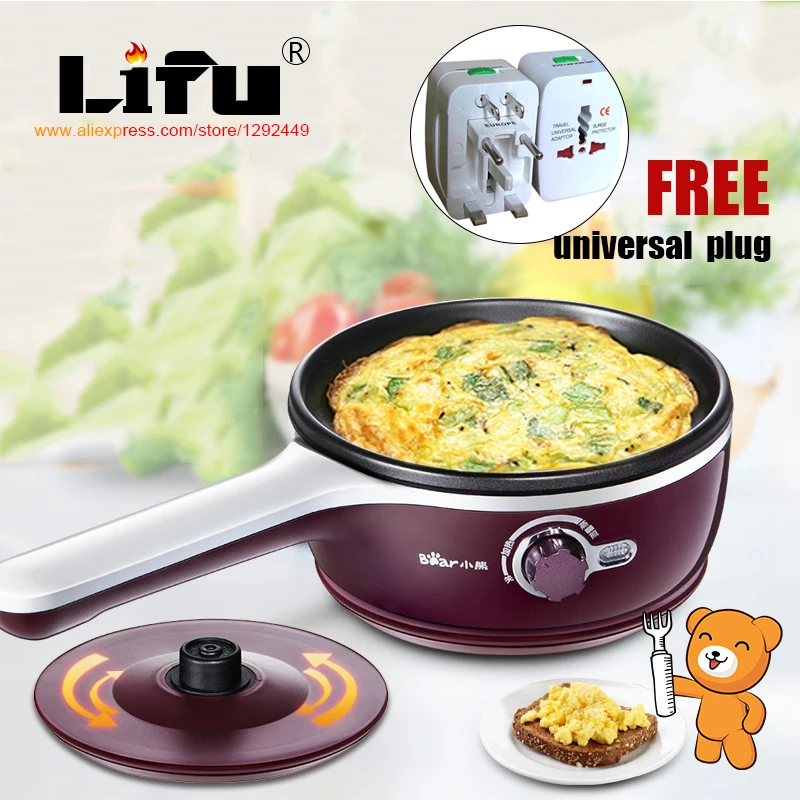 electric pan mini grill pan mini bake fry panpan head self tappingpan