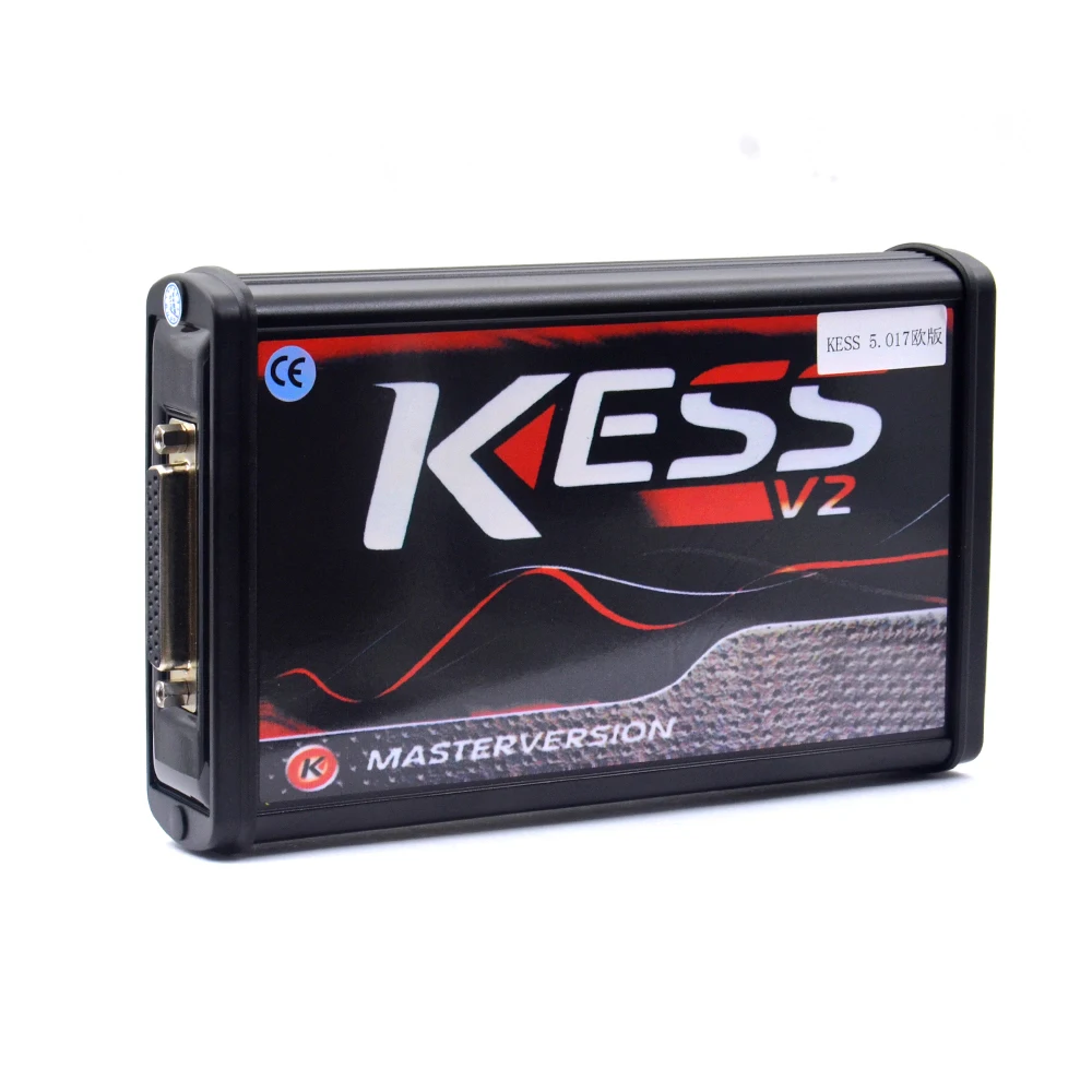 Новейший онлайн V2.47 EU красный Kess V5.017 OBD2 менеджер Тюнинг Комплект KTAG V7.020 4 светодиодный Kess V2 5,017 ECU программист неограниченный