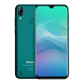Перейти на Алиэкспресс и купить Blackview A60 Pro Android 9,0 pie мобильный телефон MTK6761 четырехъядерный 4080 мАч телефон 3 ГБ + 16 Гб 4G смартфон с двойной камерой мобильный телефон