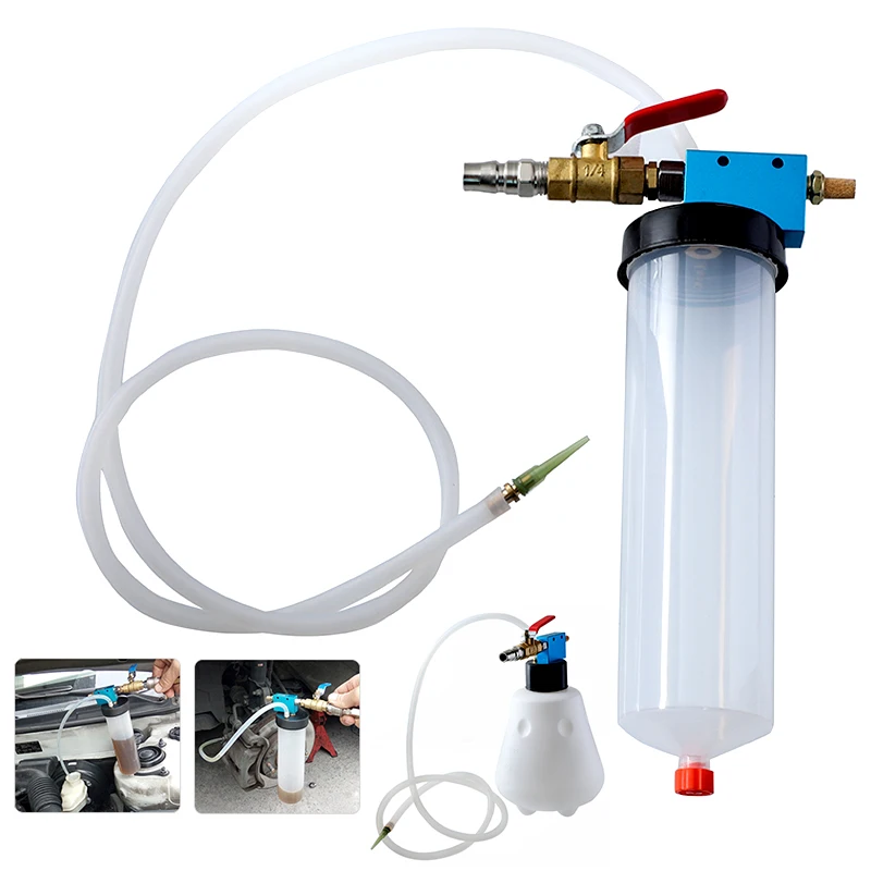 500ml Auto Car Brake Fluid Bleeder 1400ml Hydraulic Clutch Oil Change