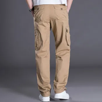 

Spring/summer 2019 new cargo pants men's cotton tactical cargo pants men's fashion casual baggy cargo pants