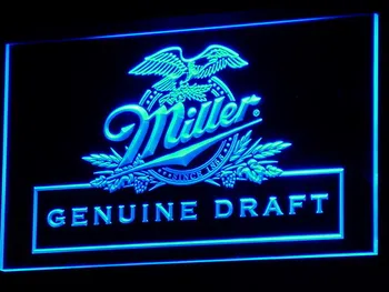 

a054 Miller Genuine Draft Bar Pub Club LED Neon Light Signs with On/Off Switch 20+ Colors 5 Sizes to choose
