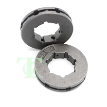2Pcs/lot 325 8 Tooth Chain Drive Sprocket Rim For HUSQVARNA 51 55 Rancher 136 141 242 246 254 257 262 36 40 42 45 49 Chainsaw 325 7t clutch drum sprocket rim bearing set fit husqvarna 50 51 55 epa rancher 154 254 chainsaw parts