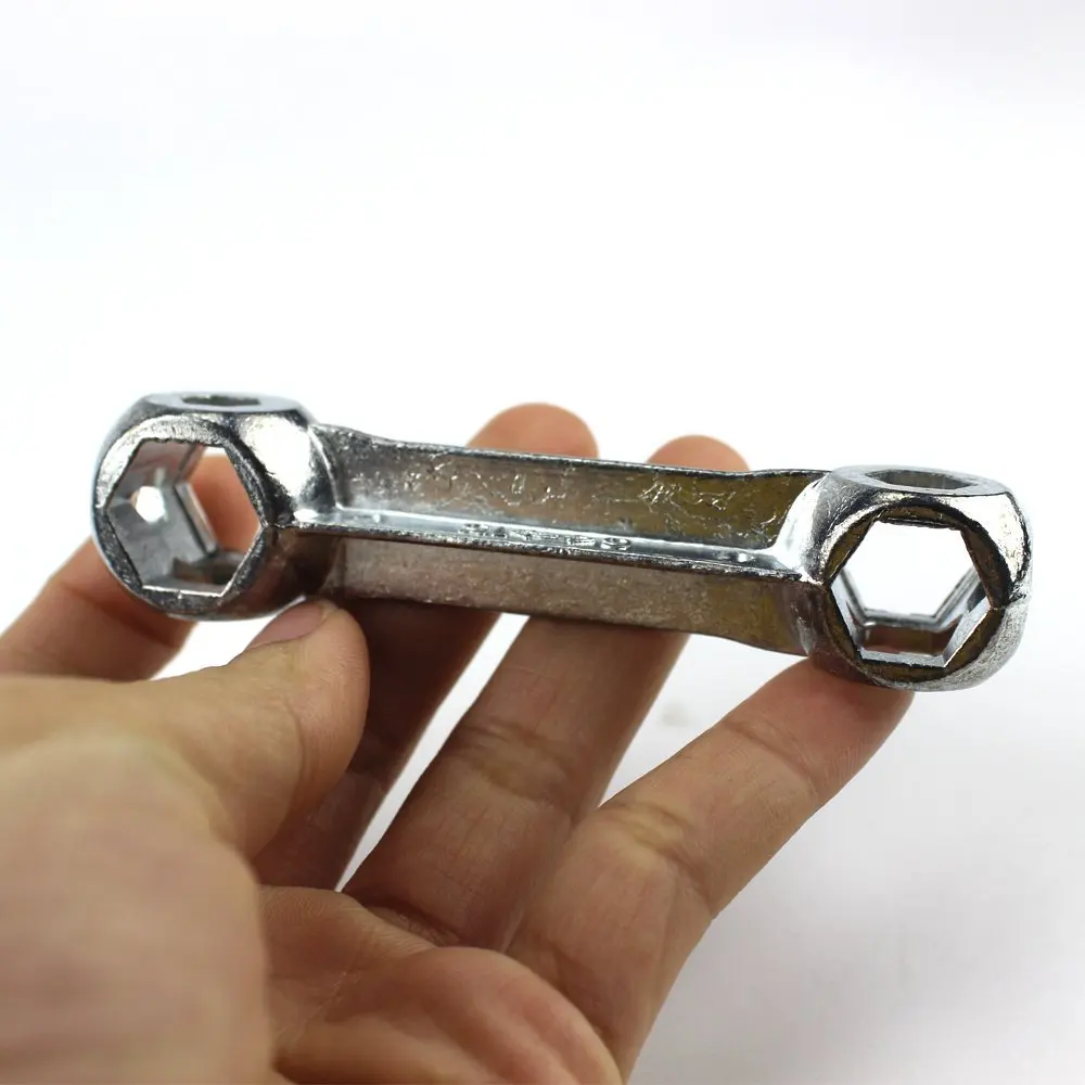 

Bicycle Bike Cycle Mini Pocket Hexagon Wrench Spanner Multi Repair Tool Multipurpose Keychain Scooter Garage Gadget