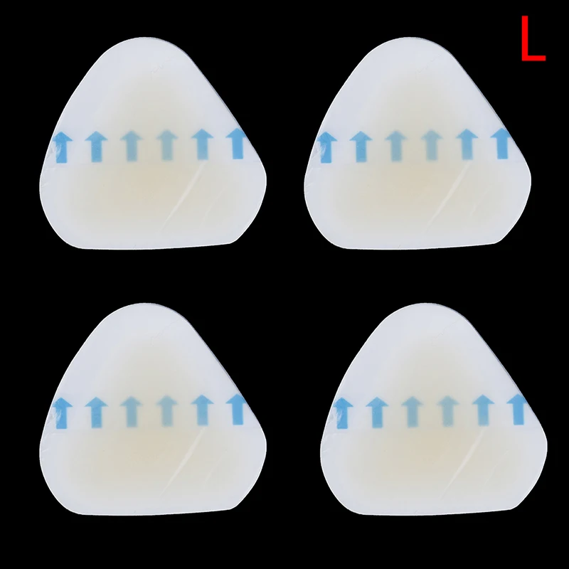 4pcs 12Styles Silicone Gel Soft Heel Sticker Adhesive Hydrocolloid Gel Blister Plaster Anti-wearing Heel Sticker Pedicure Patch