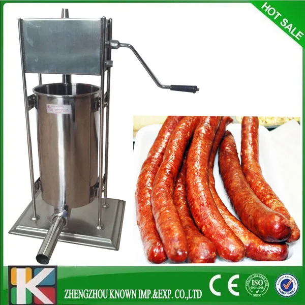 5L manual sausage stuffer / sausage making machine / sausage makerin