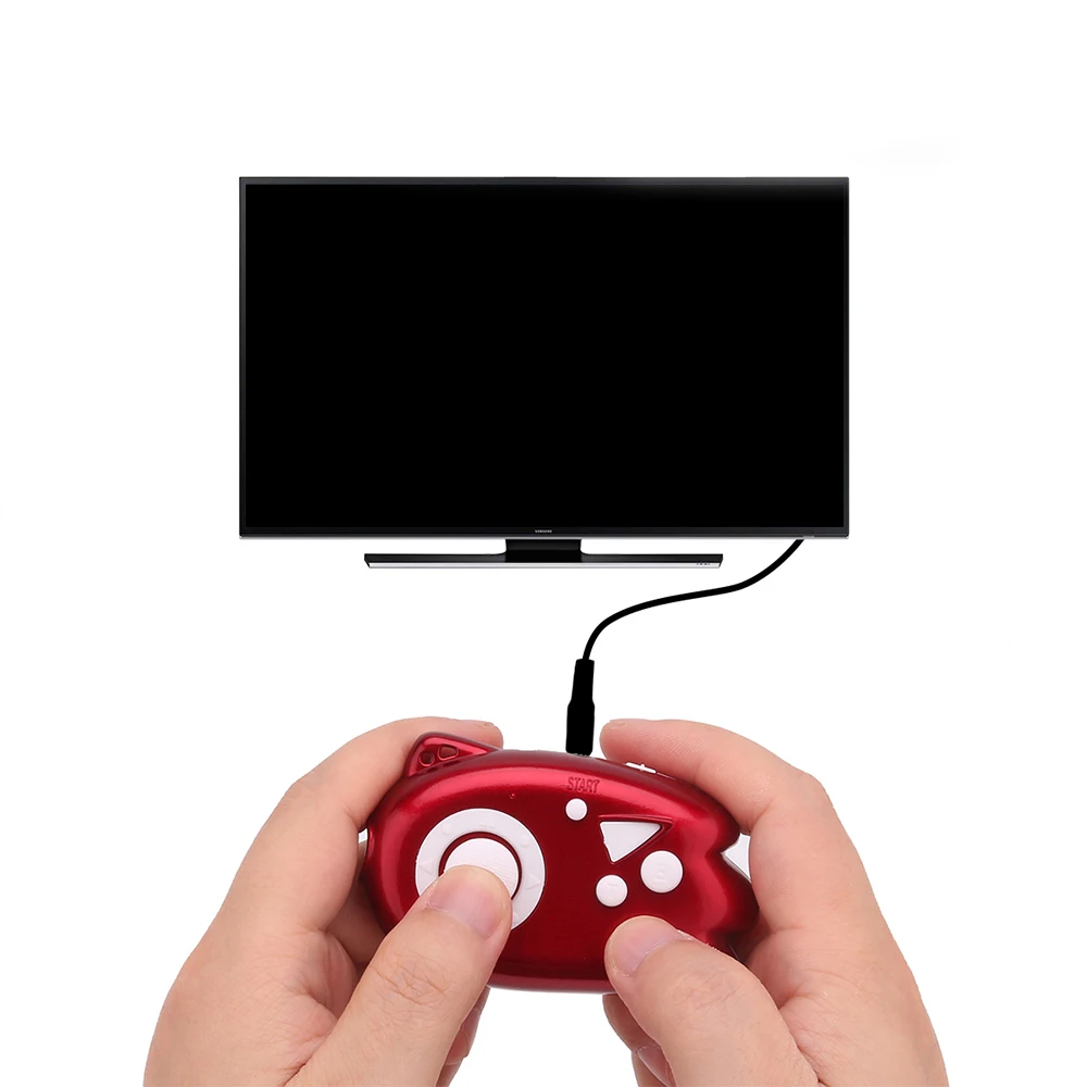 Мини игровая консоль Powstro в стиле ретро 8 битная Игровая приставка 89 классических