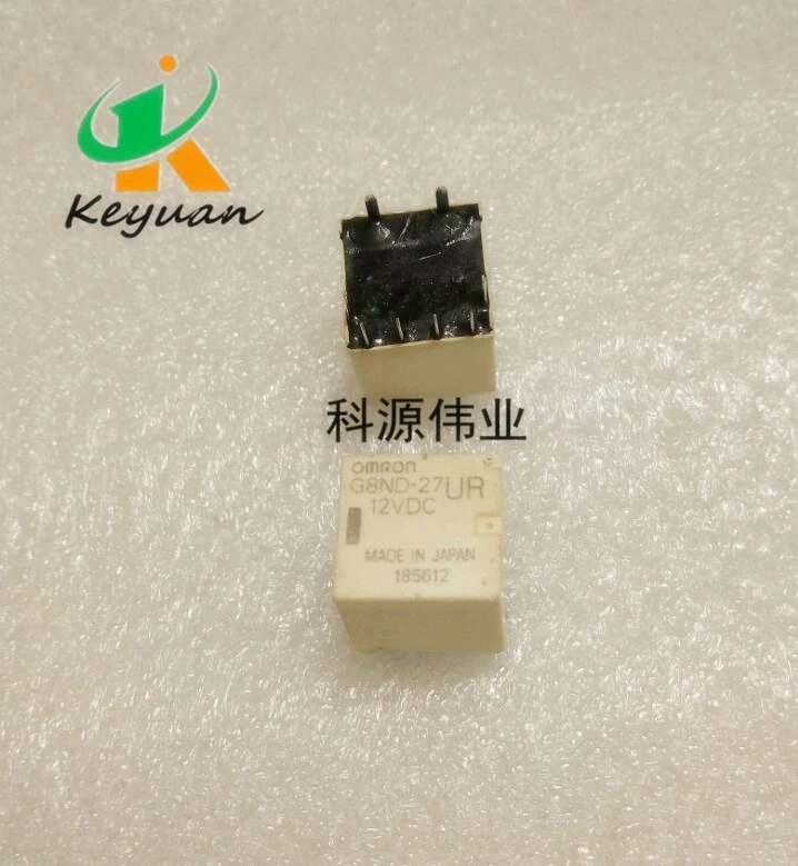 G8ND 27UR 12VDC relay open and close double coilin Relays from Home Improvement on Aliexpress