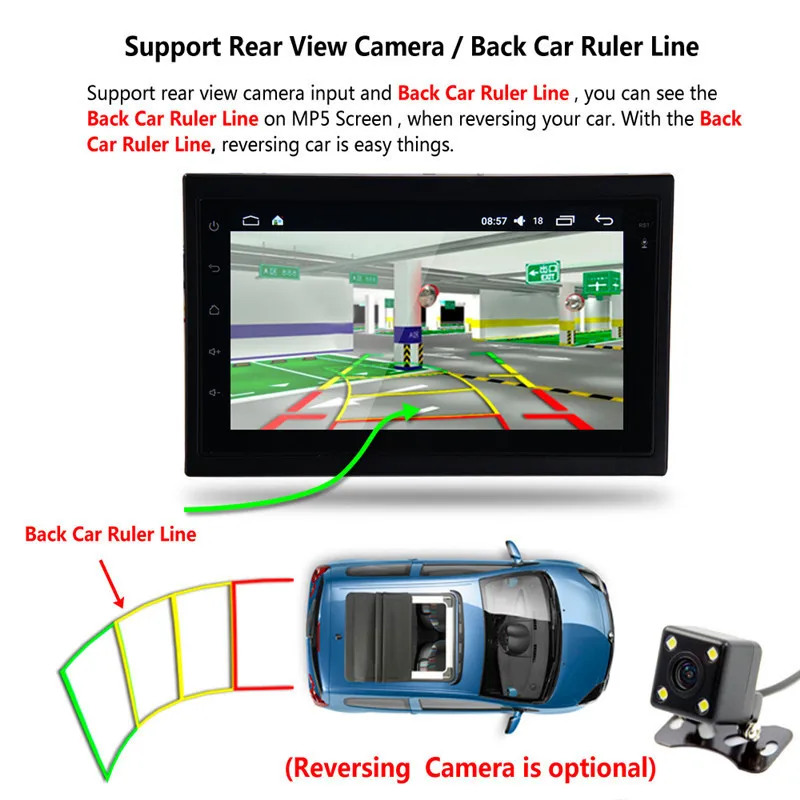Cheap Android 6.0 System 2 Din 7 inch Touch Screen MP5 Car GPS Navigator Multimedia USB WIFI Audio Video Player with 8led rear camera 2 Cheap Android 6.0 System 2 Din 7 inch Touch Screen MP5 Car GPS Navigator Multimedia USB WIFI Audio Video Player with 8led rear camera 2