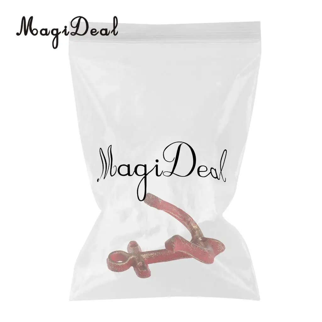 MagiDeal Metal Anchor Hooks Wall Door Mounted Clothes Towel Hat Key Hanger  Whiteandcrafted classic antique decorative wall hook