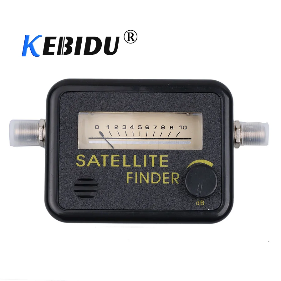 

kebidu Digital Satellite Finder Meter FTA LNB DIRECTV Signal Pointer SATV Satellite TV Receiver Tool for SatLink Sat Dish