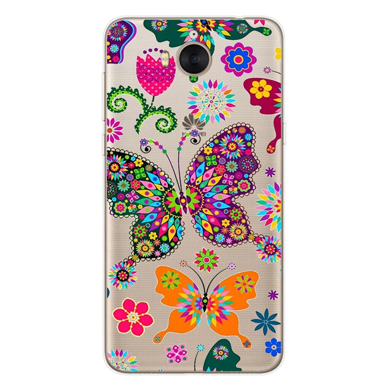 For Huawei Y5 Y6 Cover Case Soft Silicone Bumper On Y6 Case Cover For Huawei Y 5 6 MYA-L11 MYA-L41 Fundas Coque