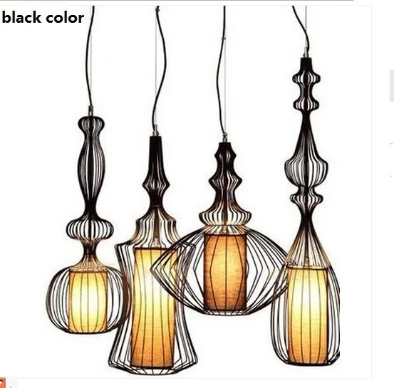 Whole Fashion Decoration Novelty Iron Metal Wire Cage E27 220v Whole Fashion Decoration Novelty Iron Metal Wire Cage E27 220v Pendant Lights Lamp Indoor