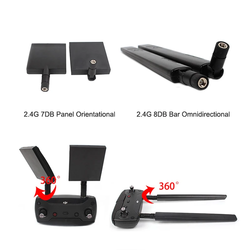 

Remote Controller Combo Range Extender Orientational Omnidirectional Refitting Antenna for DJI Mavic / Spark / Phantom / Inspire