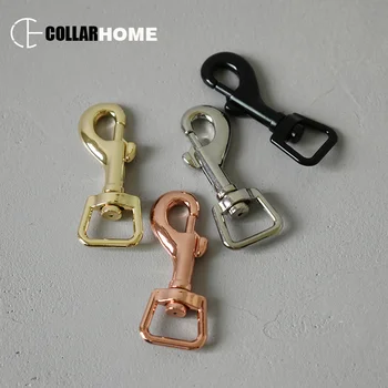 

200pcs Metal swivel spring buckle for cat pet straps strong buckle 15mm 5/8" DIY bag backpack dog clip hook 4 colors snap hook
