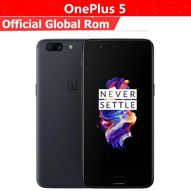 Международная прошивка Oneplus 5 4G LTE мобильный телефон Snapdragon 835 Android 7,0 5," FHD 8 Гб ram 128 ГБ rom МП NFC