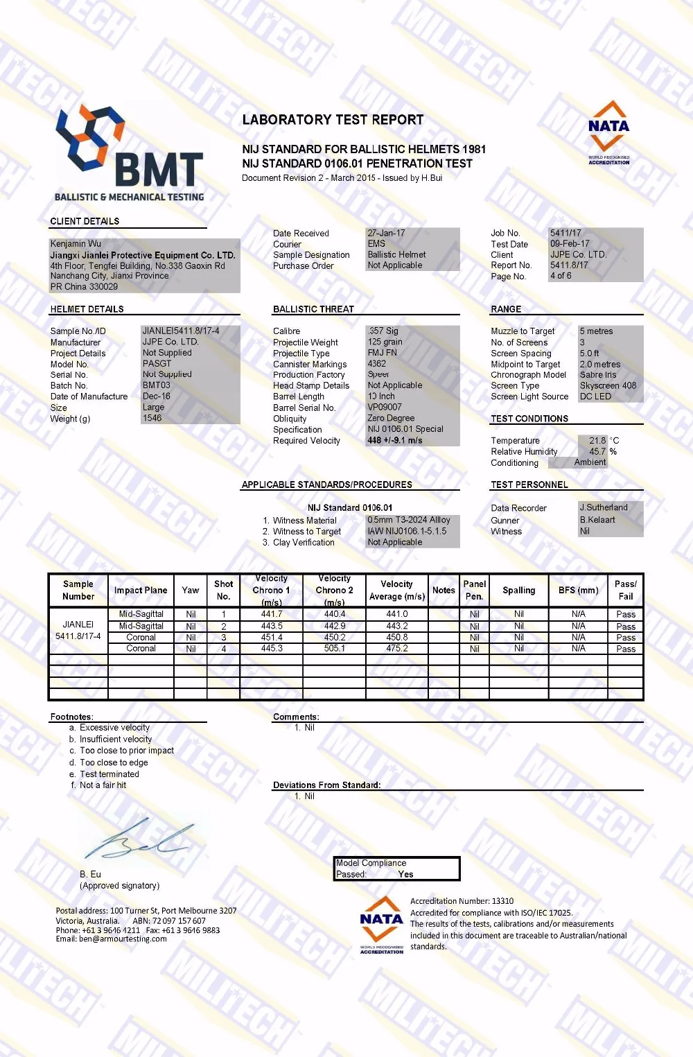 JIANLEI5411.8 Helmet NIJ 0106.01 Special_Page_4