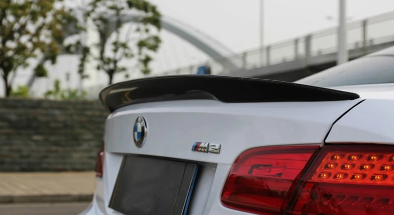 Стиль P для BMW E92 Спойлер 3 серии 2 двери M3 и Coupe УГЛЕРОДНЫЙ спойлер стиль