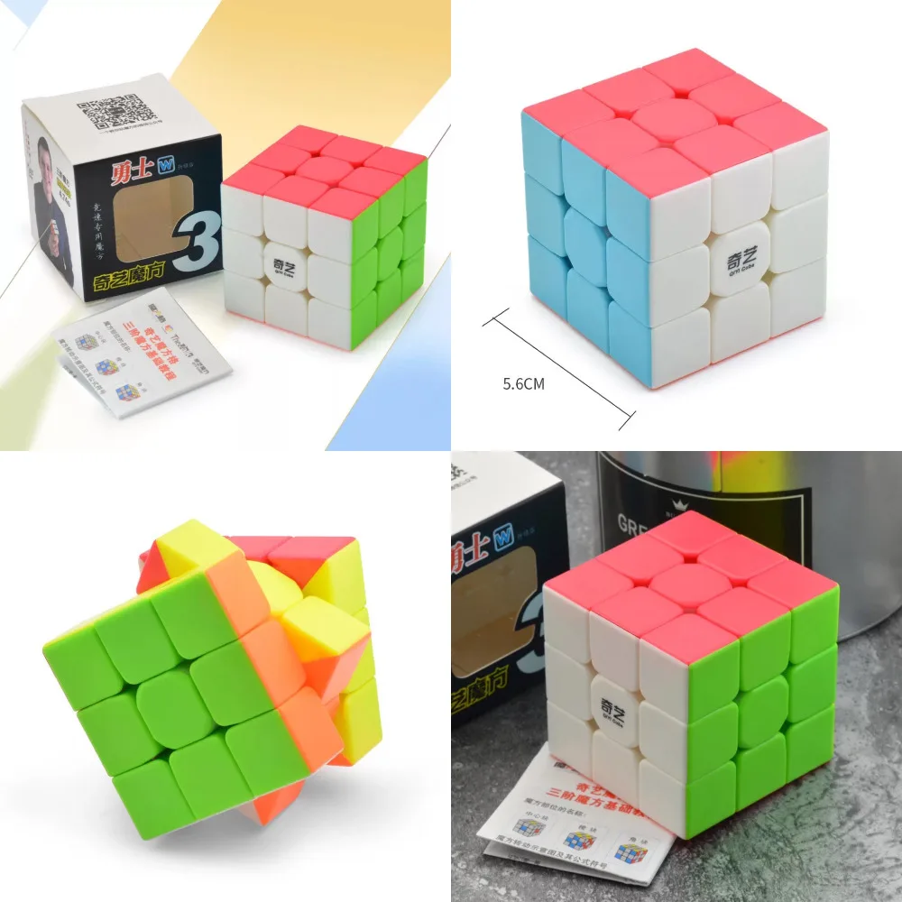 Qiyi 2x2 3x3 4x4 5x5 магический куб QidiS WarriorW Cubo QiyuanS QizhengS скоростные кубики 4 шт. набор