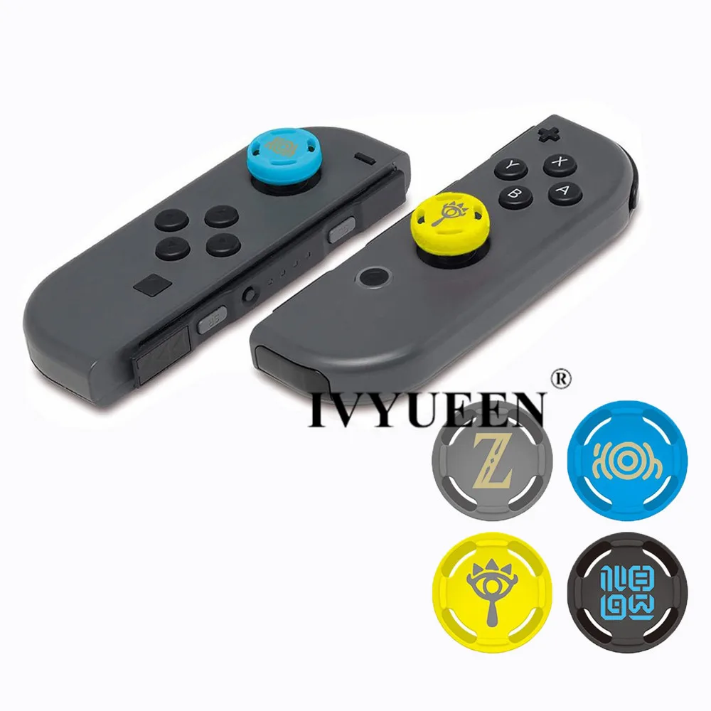 IVYUEEN, 2 шт., для Joy Con, джойстик для пальца, накладка, чехол, аналоговая палка, колпачки для kingd Switch Lite Mini NS Joy-Con, контроллер