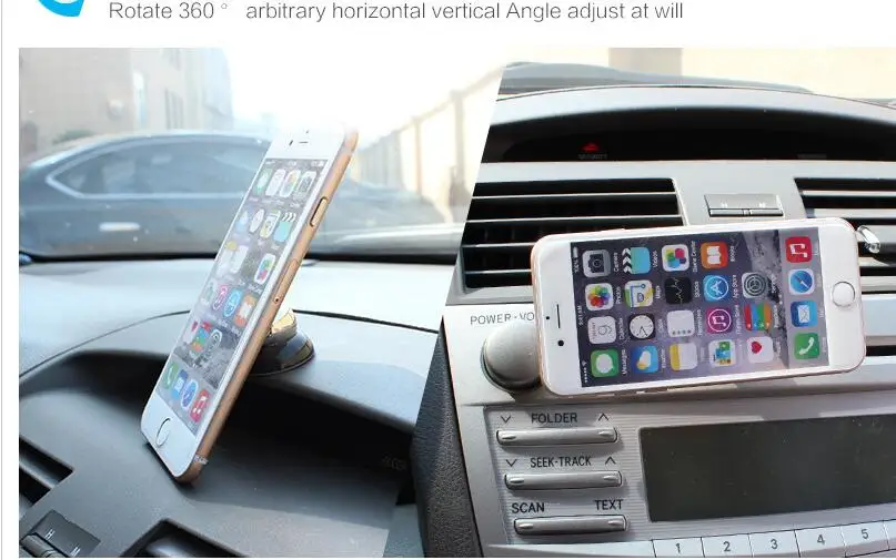 

WISE TRAVEL Magnetic Car Phone Holder Stand For iphone 7 Samsung S8 Air Vent GPS Universal Mobile Phone Car Holder Free ship