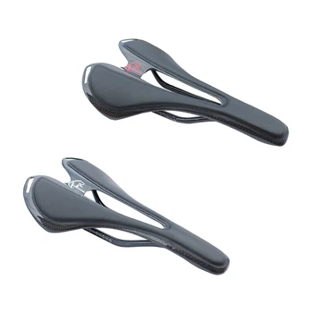 

2016 FCFB FW super light Leather saddle seat tube mtb road bike saddle 118+/-5g carobon board, carbon bow