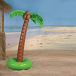 Gramado água sprinkler brinquedo divertido inflável coco árvore decoração para festa ao ar livre an88