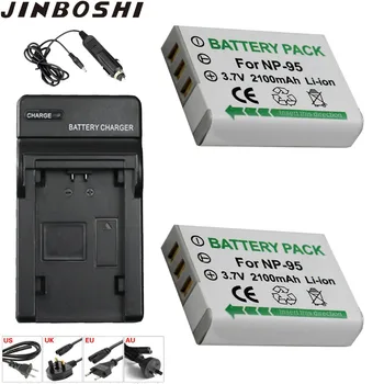 

2x NP-95,NP95 NP 95 Battery+Charger for Fujifilm Fuji , X-S1, F30, F31 fd, F31fd, FinePix Real 3D W1 X30 X100 X100S, X100T