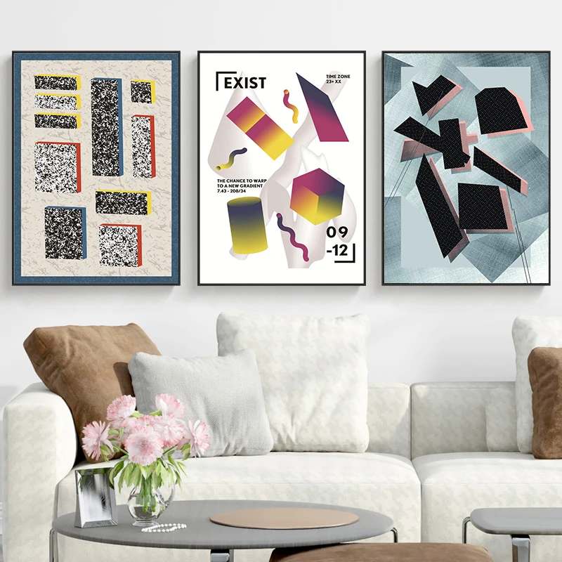 Nordic-Canvas-Abstract-Painting-Home-Decor-Art-Picture-Three-dimensional-Geometry-Print-for-Living-Room-Office (2)