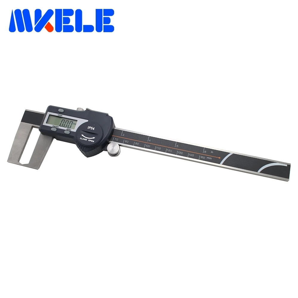 0 150mm Outer Groove Digital Vernier Caliper Digital Stainless Steel