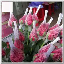 Новое поступление 12*0,6 см 2000 шт. PP цветок рукава сетка цветок сетчатый рукав сетка фруктовый рукав сетка цветок рукав легкая упаковка материал