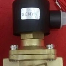 Латунная часть медная катушка Электрический электромагнитный клапан N/O 3/" Нормально открытый