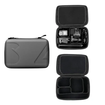 

SUNNYLIFE Customize DIY PU Carrying Case Hard Handbag for DJI OSMO ACTION/POCKET Camera Tripod Filter Storage Bag Box