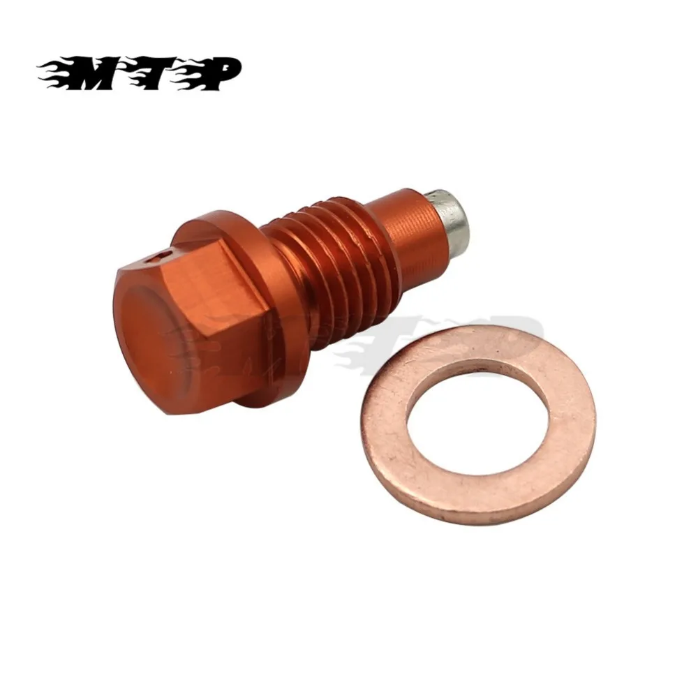 

M12*P1.5 CNC Magnetic Oil Drain Plug Bolt For KTM 125 250 300 350 400 450 500 SX XC SXF EXC EXCF EXCR XC XCW XCF XC-F Motocross