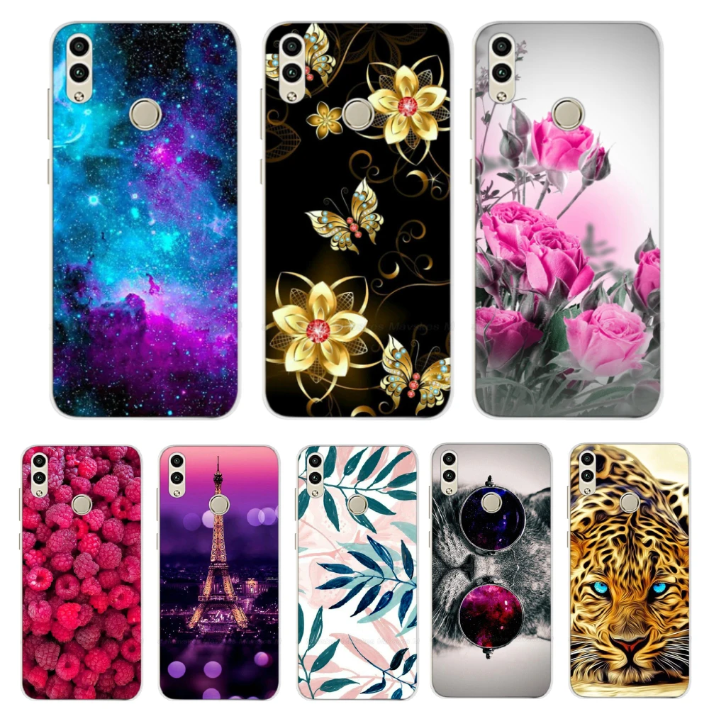 

Honor 8C Case for Phone Case Huawei honor 8c case Silicone Back Cover for Soft Funda on Huawei Honor 8c BKK-L21 8 c Honor8c Case
