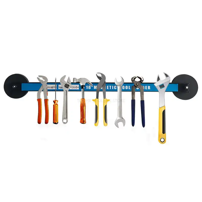 Magnetic Tool Holder Bar Organizer Storage Rack For Garage