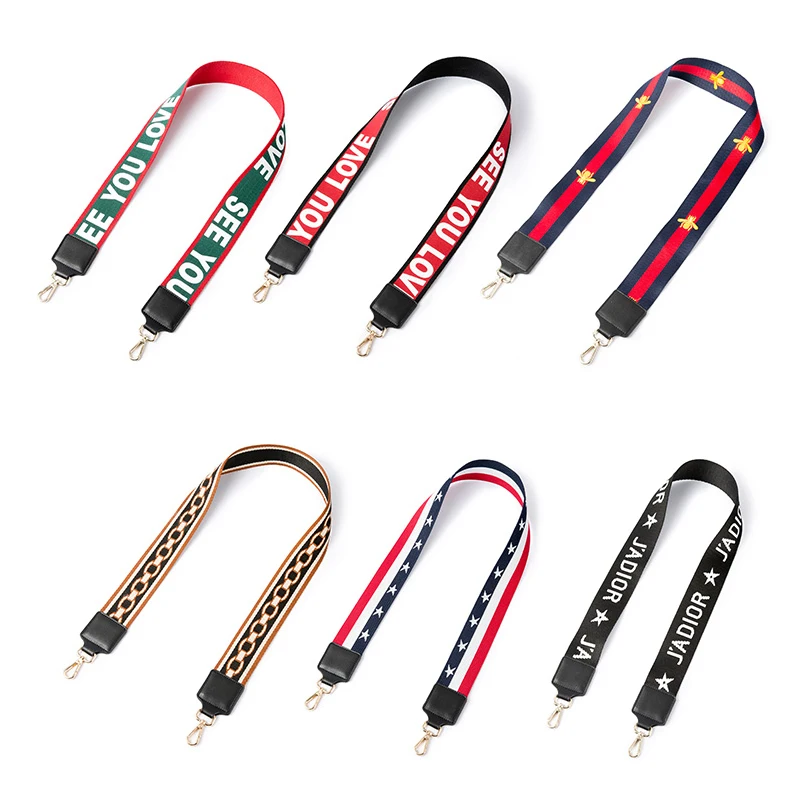 

Bag Handles for Handbags Strap Shoulder Rainbow Color Handbag Belt Cross Body Messenger Bag Belt Strap