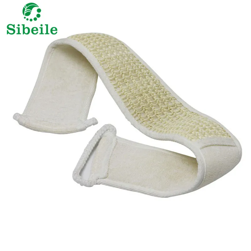 SBLE Wash Skin Spa Towel Loofah Towel Massage Scrubber Hemp Natural Soft Exfoliating Skin body wash Body Bath Brushes
