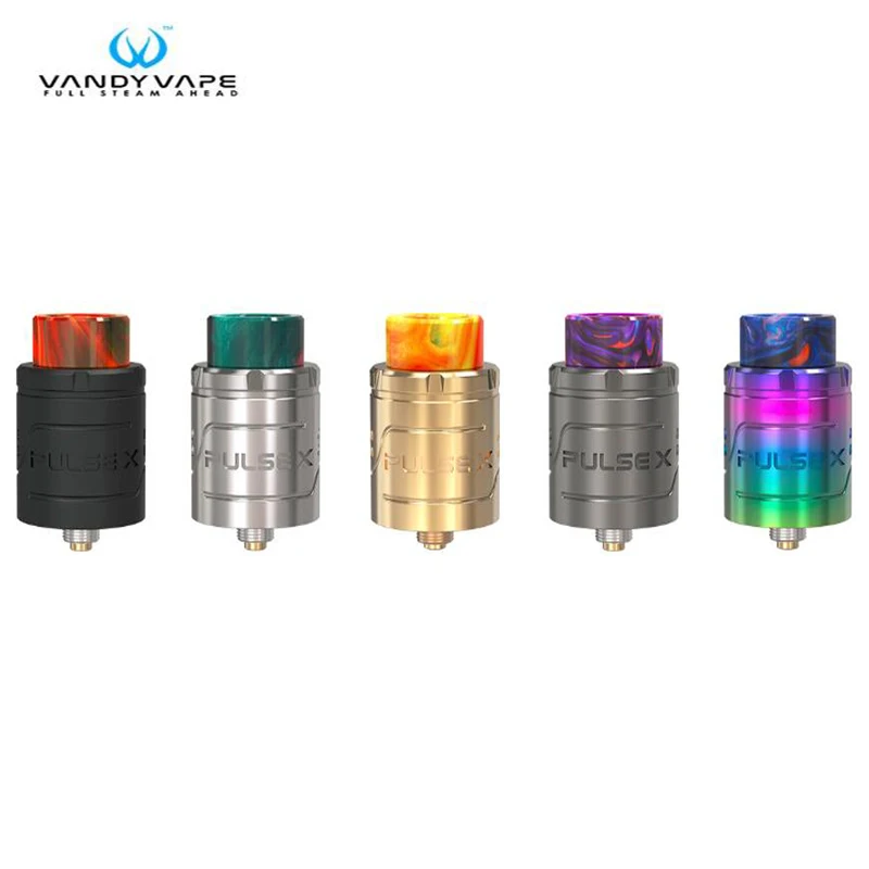 

Original Vandy Vape PULSE X BF RDA 2ml Tank Top Squonk Feed Vertical & Horizontal Build Electronic Cigarette Atomizer