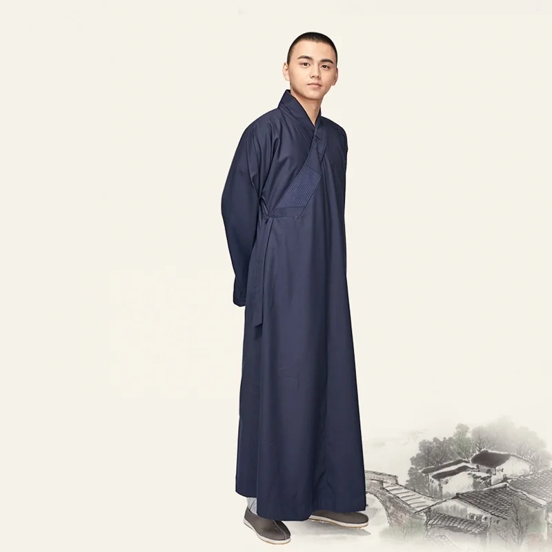 Buddhist monk robes clothing vest costume shaolin monk meditation clothes mala shaolin monk robes clothing TA540