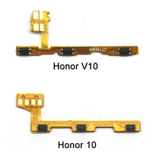 Объем Выключатель питания кнопка клавиатуры ключ для huawei Honor 10 V10 Замена Ремонт