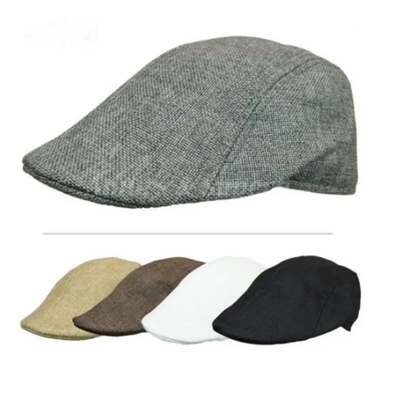 Новая повседневная мужская и женская шапка duckbill &amp Ivy Golf Driving Flat Cabbie Newsboy Beret Hat |