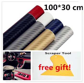 

motorcycle 30x127cm 3D 5D CAR Carbon Fiber Vinyl stickers Decals FOR Ducati ST4 S ABS 748 750SS 900SS 1000SS 996 998 B S R