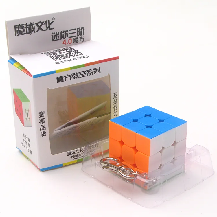 MoYu Mofangjiaoshi, 3 см, 3,5 см, 4 см, мини, 3x3x3, волшебный кубик, брелок, профессиональные Развивающие игрушки для детей, головоломка cubo magico