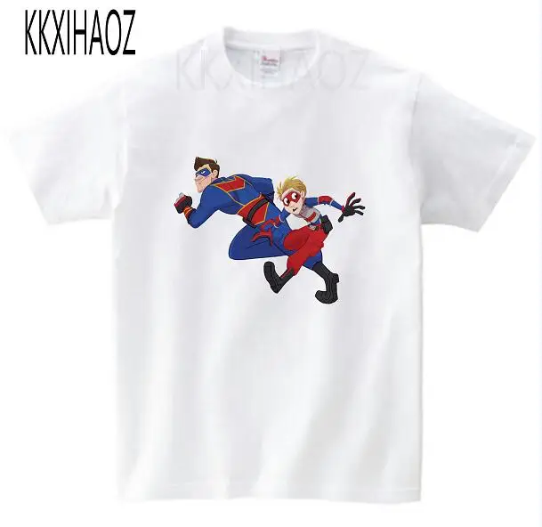 Игры Черепашки Ниндзя футболка ребенок опасность действий футболка мужская, с коротким рукавом Графический Футболка 100 летняя хлопковая Футболка с набивным рисунком - Цвет: white childreT-shirt