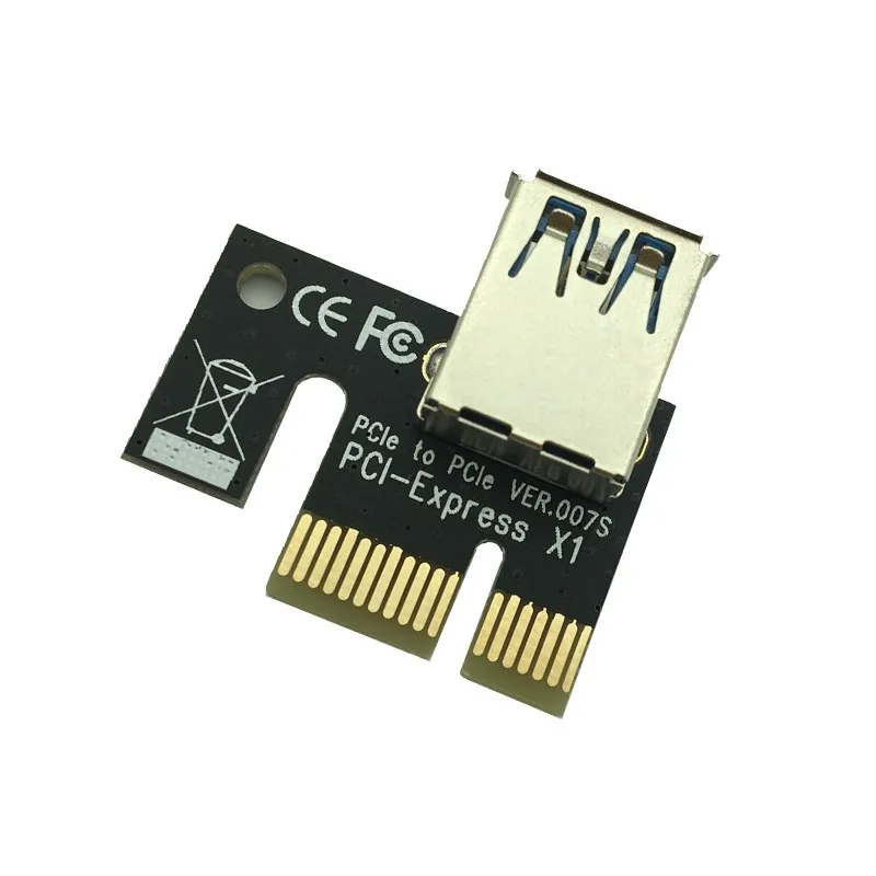 3 в 1 4 контактная Райзер карта Molex PCI E 6 контактный SATA 60 см PCIE 1x до 16x Express карты для