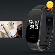 Smart Браслет артериального давления/Монитор кислорода bluetooth 4,0 время сна и отслеживание качества сообщение напоминание pk xioami группа 3