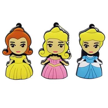 

cartoon beautiful woman 3 model 64GB usb 4gb 8gb 16gb 32gb 64gb gift pen drive usb flash drive