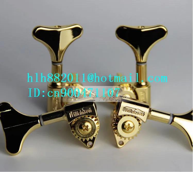 

new electric bass guitar tuning peg guitar button in gold for both side 750 N4