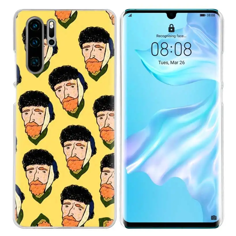 Чехол Van Gogh Sky для huawei P20 P Smart Z Plus P30 P10 P9 P8 mate 10 20 lite Pro, Роскошный Жесткий чехол для телефона из поликарбоната